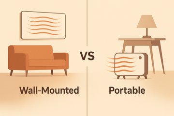 Wall‑Mounted vs Portable Infrared Heaters: Which Is Best?