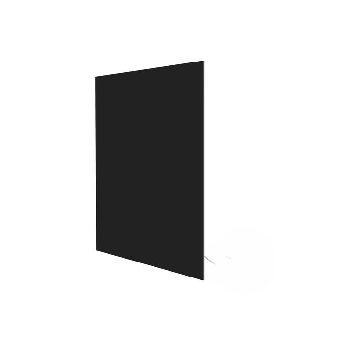 Infrared Heating Panel (800×600) | Rectangular Glass | Series Black | 450w - Infrared Heating Supplies - 1