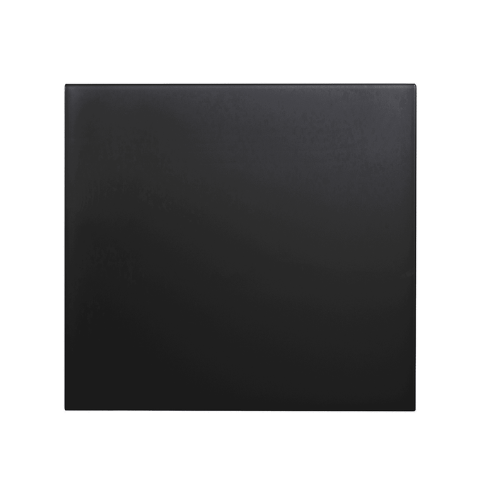 Infrared Heating Panel (600×600) | Square Glass | Series Black | 320w - Infrared Heating Supplies - 1