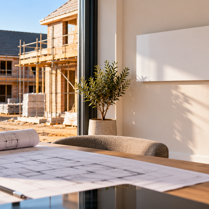 Infrared heating for new-build homes and modern construction projects