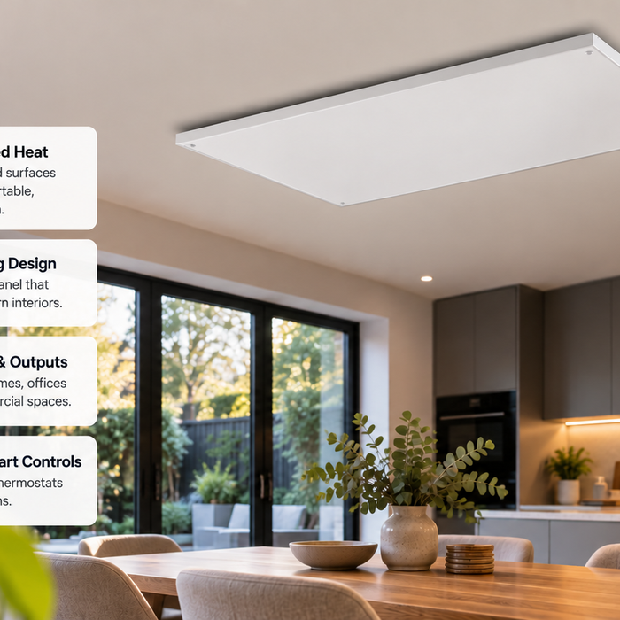 Comparing Ceiling-Mounted Infrared Heaters: How to Choose the Right One