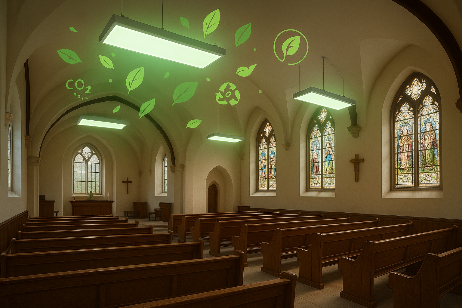 The Environmental Benefits of Switching Your Church to Infrared
