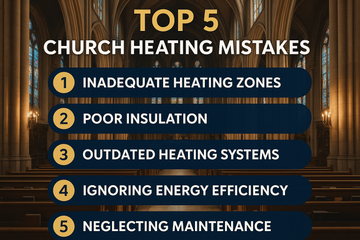 Top 5 Church Heating Mistakes (And How to Avoid Them)