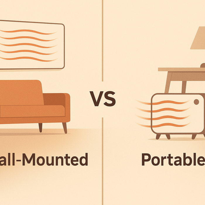 Wall‑Mounted vs Portable Infrared Heaters: Which Is Best?