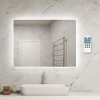 Infrared Heating Panel (800 x 600) | 450w | Smart Mirror Heater with LED Light |  Built in Thermostat- Remote Control