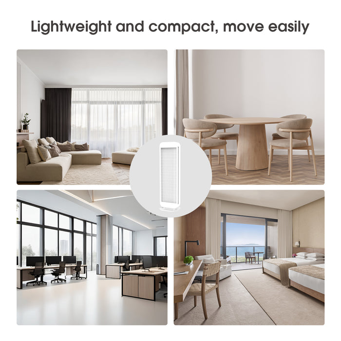 Freestanding Infrared Heater - 1400w | White