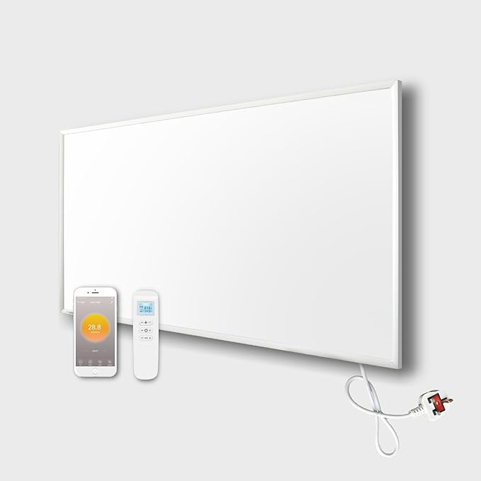 700w infrared panel with built in thermostat and wifi control