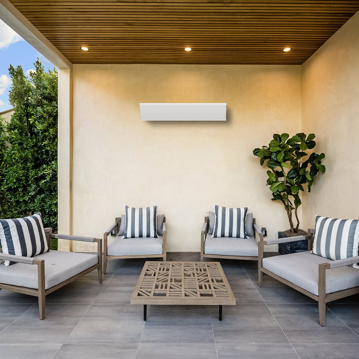 1 Metre White Infrared Bar Heater | No Remote | 1800w