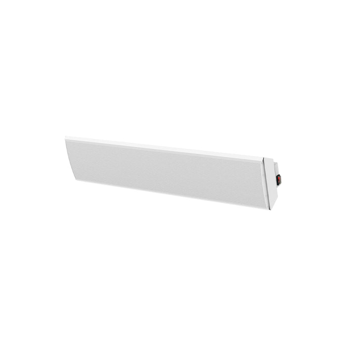 1 Metre White Infrared Bar Heater | Built in Thermostat | 1800W | Remote control and Wifi