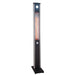 Freestanding Electric Patio Heater - 1.8kW with 5 Heat Settings Remote and Light - Infrared Heating Supplies - 1 