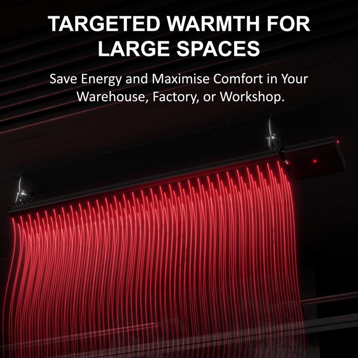 5ft Infrared Bar Heater | No Remote | 2400w