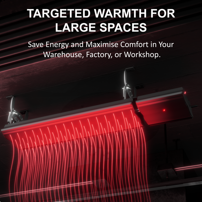 3ft Infrared Bar Heater | No Remote | 1200w