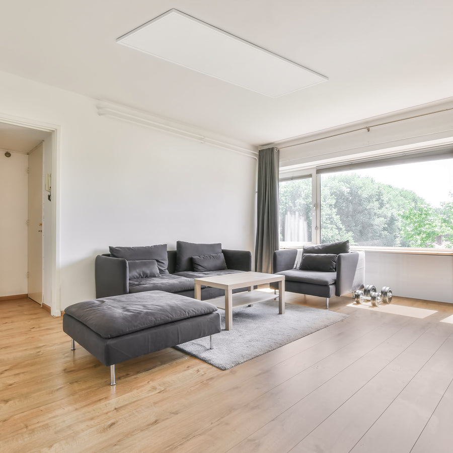 Ceiling Mount Infrared Heaters installed in an interior