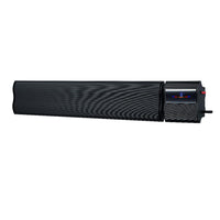3ft Infrared Bar Heater | Built in Thermostat | 1200W | Remote control and wi-fi
