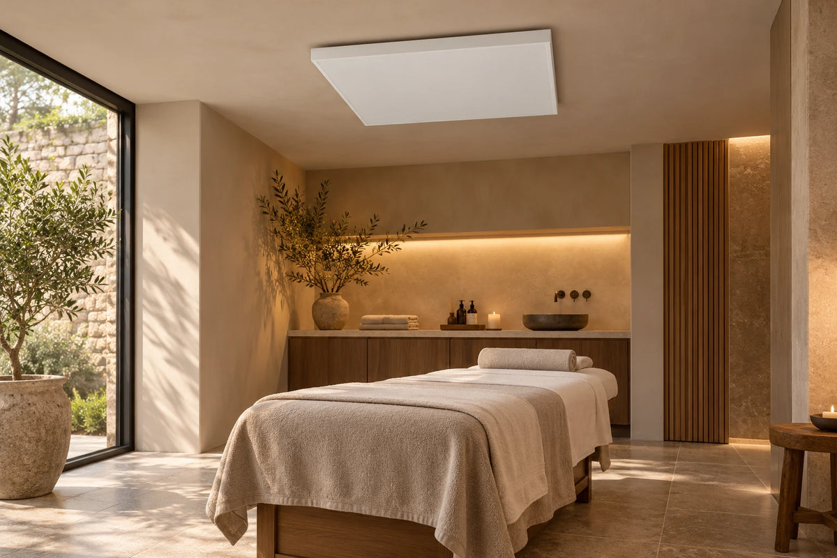 Calefacción por infrarrojos para yoga caliente y spas infrared heating