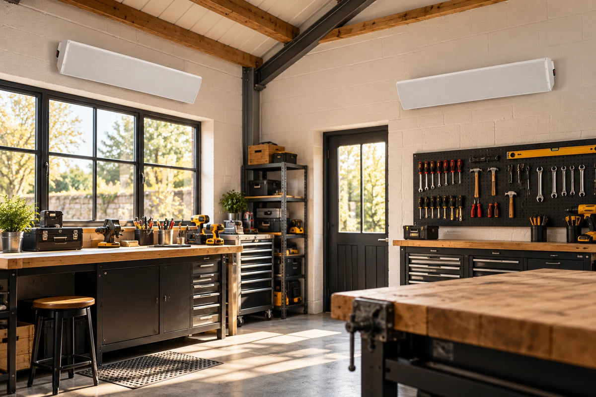 Infrared Heating for Garages & Workshops infrared heating