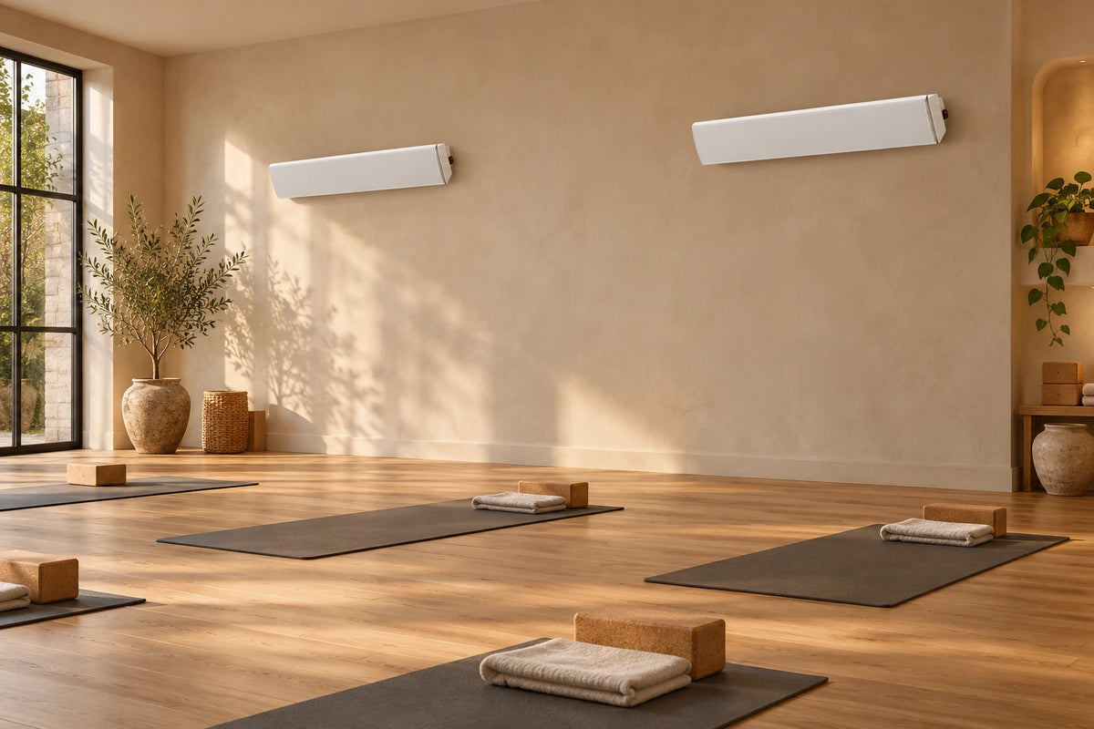 Infrared Heating for Hot Yoga & Yoga Studios infrared heating